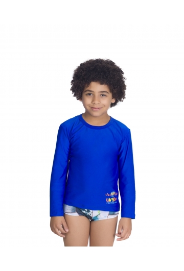 Camiseta Infantil Masculina com proteção UV 50+ Ref: 0405