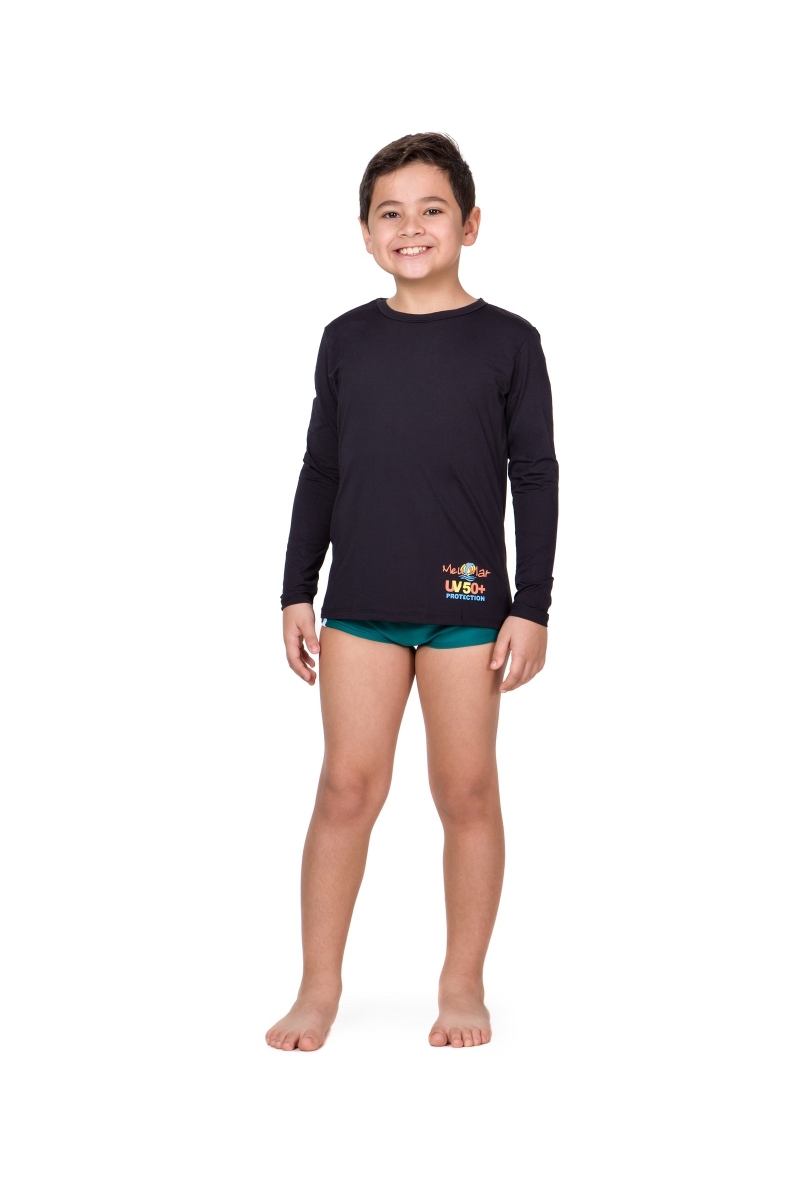 Camiseta Infantil Masculina com proteção UV 50+ Ref: 0405